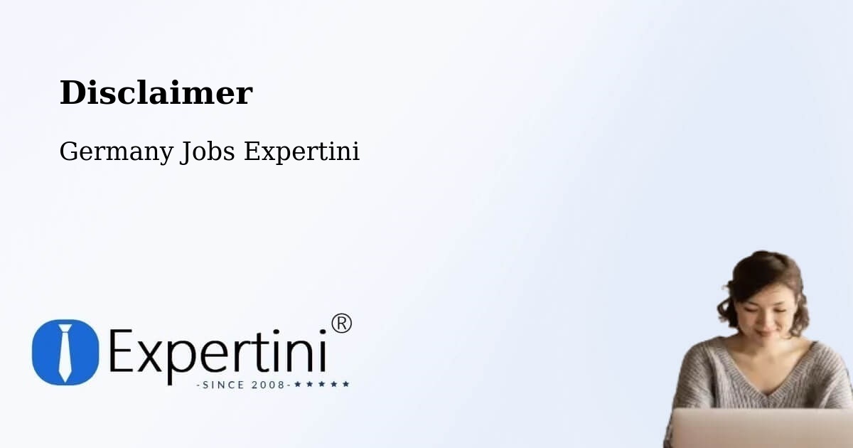 Disclaimer – Lampertswalde - Germany Jobs Expertini