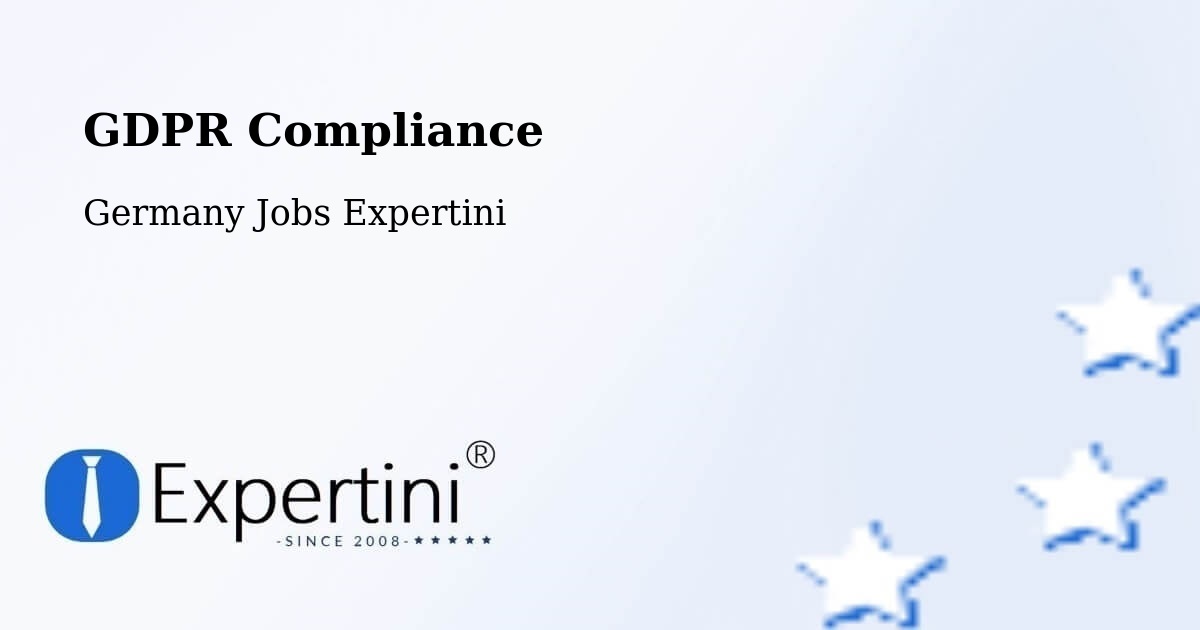 EU GDPR Compliance Statement – Lampertswalde - Germany Jobs Expertini